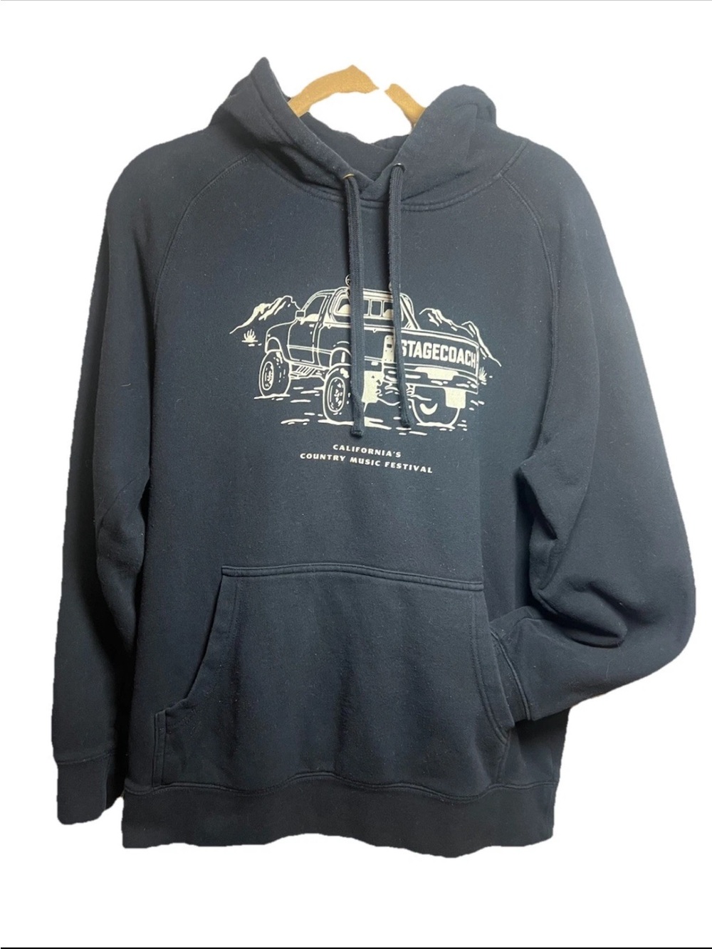 2023 Stagecoach Music Festival Black Sweatshirt M Country Music Concert Merch